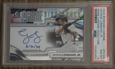 2024 Bowman Chrome Prime Chrome Signatures George Lombard Jr. #PCS-GL card