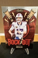 Josh Allen 2024 Panini Absolute Rock Out card