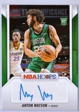 2024-25 Hoops Great SIGnificance Anton Watson #GS-AWC card