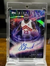 2025-26 Topps Midnight Stroke of Midnight Autographs Jamal Shead #SM-JS card