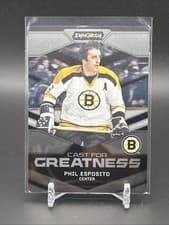 2024-25 Upper Deck Synergy Cast For Greatness Phil Esposito #CG-25 card