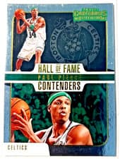 Paul Pierce 2018 Panini Contenders Optic Hall of Fame Contenders card