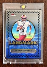 2025 Finest Landmark Metal Series Jayden Daniels #LMS-13 card
