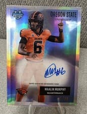 2025 Bowman University Chrome 1955 Bowman Football Autographs Maalik Murphy #55AV-MAM card