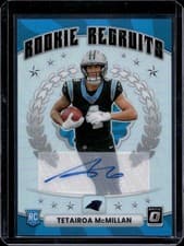 2025 Donruss Optic Rookie Recruits Tetairoa McMillan #17 card