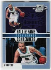 Tony Parker 2018 Panini Contenders Optic Hall of Fame Contenders card