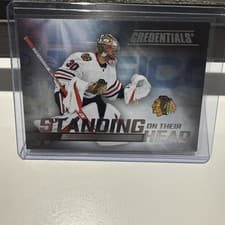 2025-26 Upper Deck Credentials Standing on Their Head Spencer Knight #SH-15 card