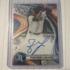 2024 Bowman's Best Best of 2024 Autographs Thayron Liranzo #B24-TLI card