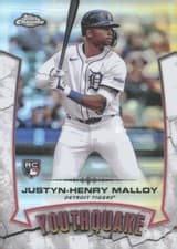 2025 Topps Chrome Youthquake Justyn-Henry Malloy #YQ-19 card