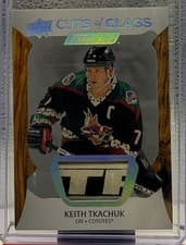 2024-25 Upper Deck Engrained Icons Cuts of Class Relics Keith Tkachuk #CC-KT card