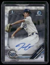 JJ Goss 2019 Bowman Draft Chrome Picks Autograph card