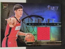 2024-25 Panini Select Draft Selections Memorabilia Reed Sheppard #DSM-RSH card