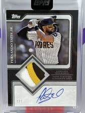 2025 Topps Autograph Patch Fernando Tatis Jr. #TFAP-FT card