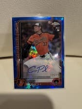2025 Topps Chrome Logofractor Edition Rookie Autographs Cade Povich #RA-CP card