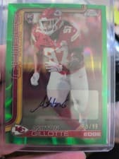 2025 Topps Chrome Retail Rookie Autographs Ashton Gillotte #RRA-AG card