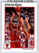 Stacey King 1991-92 Hoops Base Set card