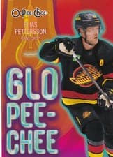 2024-25 O-Pee-Chee Glo Pee-Chee Elias Pettersson #GLO-10 card