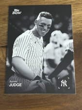 2025 Topps Black & White Base Set Aaron Judge #72 card