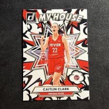 Caitlin Clark 2025 Panini Donruss WNBA My House card