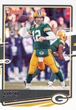 Aaron Rodgers 2020 Panini Donruss card
