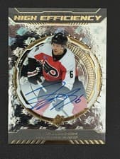 2025-26 SPx High Efficiency Travis Sanheim #HE-3 card