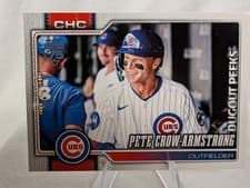2026 Topps Dugout Peeks Pete Crow-Armstrong #196 card