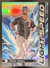 2025 Topps Cosmic Chrome Light Speed Corbin Carroll #LS-18 card