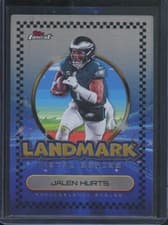 2025 Finest Landmark Metal Series Jalen Hurts #LMS-12 card