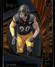 2025 Panini Select Turbocharged T.J. Watt #21 card
