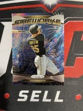 2025 Panini Prizm Fireworks Konnor Griffin #25 card