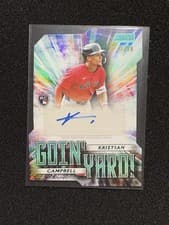2025 Stadium Club Goin' Yard Autographs Kristian Campbell #GYA-KC card