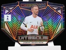 James Maddison 2023 Panini Obsidian Vitreous card