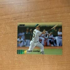 Mark Canha 2020 Stadium Club card