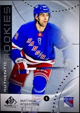 2025-26 SP Game Used Authentic Rookies Matthew Robertson #AR-MR card