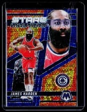 2024-25 Panini Mosaic Stare Masters James Harden #19 card