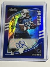 2025 Panini Absolute Iconic Ink LenDale White #II-LWE card