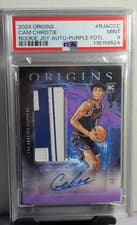 2024-25 Panini Origins Rookie Jersey Auto Set Cam Christie #RJA-CCC