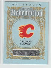 2025-26 Upper Deck Artifacts Base Rookie Redemption Calgary Flames #RED-204 card