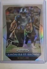 2025 Panini Prizm Prizm Flashback Amon-Ra St. Brown #5 card