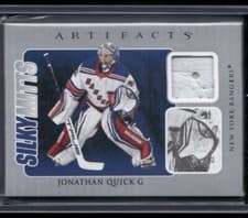 Jonathan Quick 2024-25 Upper Deck Artifacts Silky Mitts card
