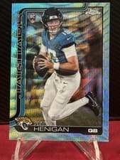 2025 Topps Chrome Base Set Seth Henigan #399 card