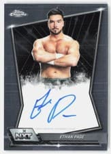 2026 Topps Chrome WWE NXT Autographs Ethan Page #NXT-ETH card