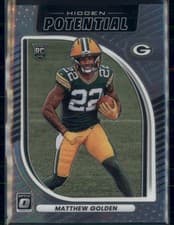 2025 Donruss Optic Hidden Potential Matthew Golden #6 card