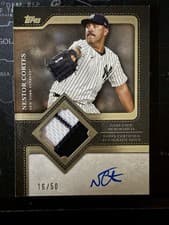 2025 Topps Update Autograph Patch Nestor Cortes #TFAP2-NC card