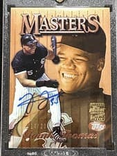 Frank Thomas 2025 Topps Finest Originals Buyback Autograph card