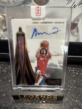 2024-25 Panini Select In Flight Signatures Amen Thompson #IFS-AMN card