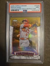 2025 Topps Chrome Youthquake Masyn Winn #YQ-49 card
