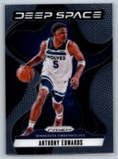 2024-25 Panini Prizm Deep Space Anthony Edwards #3 card