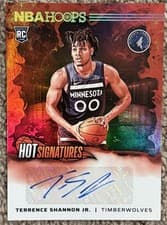2024-25 Hoops Hot Signatures Rookies Terrence Shannon Jr. #HSR-TSJ