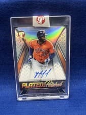 2025 Topps Pristine Plated and Polished Autographs Yordan Alvarez #PAPAV-YA